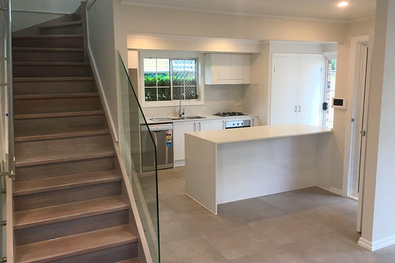 Mermaid Beach duplex kitchen remodel