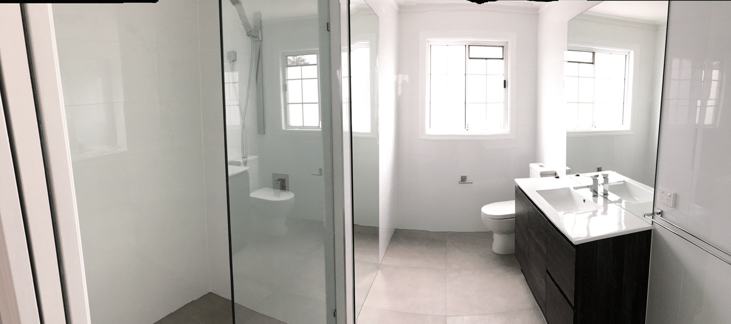 Bathroom renovation by AT Constructions