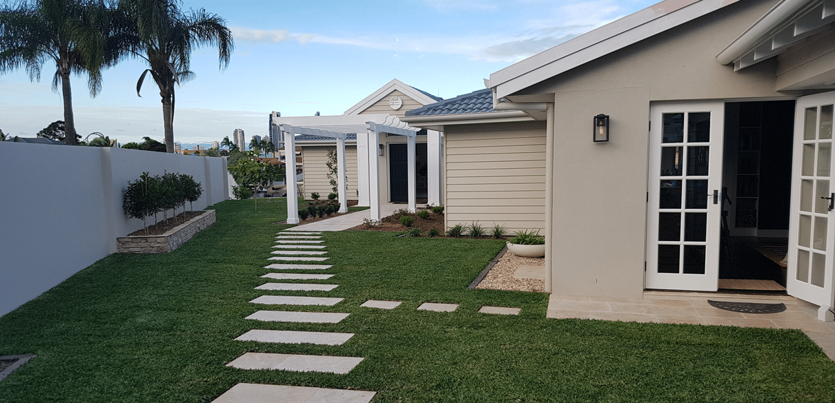 New home build on the Gold Coast by AT Constructions